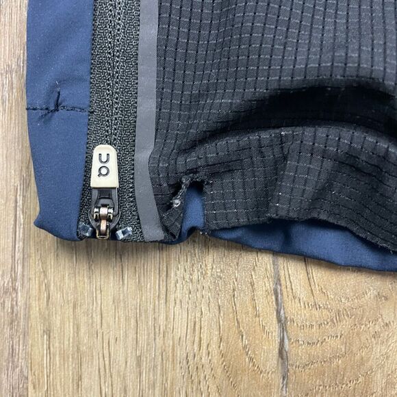 On Cloud Pants Mens Small Blue Running Track Zip Ankle Training Active - Picture 9 of 13